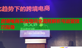 跨境電商實戰(zhàn)培訓全流程解析與運營技巧指導