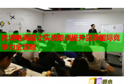 跨境電商設(shè)計(jì)實(shí)戰(zhàn)培訓(xùn)提升品牌國際競爭力全攻略