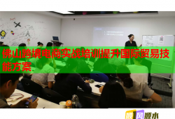 佛山跨境電商實(shí)戰(zhàn)培訓(xùn)提升國際貿(mào)易技能方案