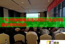 廣東大型跨境電商培訓(xùn)班助力企業(yè)開拓國際市場新機(jī)遇
