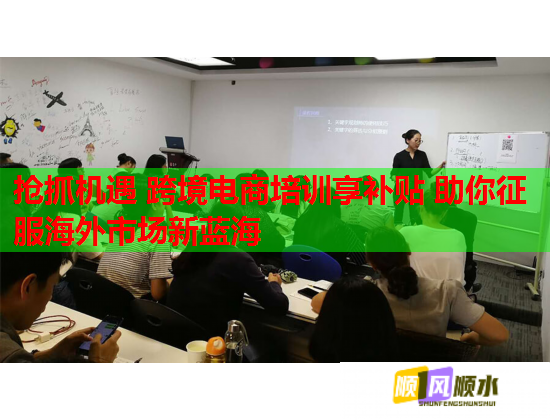 搶抓機遇 跨境電商培訓(xùn)享補貼 助你征服海外市場新藍(lán)海