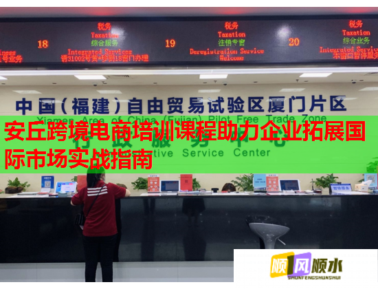 安丘跨境電商培訓(xùn)課程助力企業(yè)拓展國(guó)際市場(chǎng)實(shí)戰(zhàn)指南